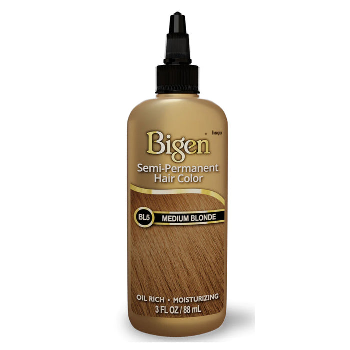 Bigen Semi Permanent Hair Color BL5, Medium Blonde