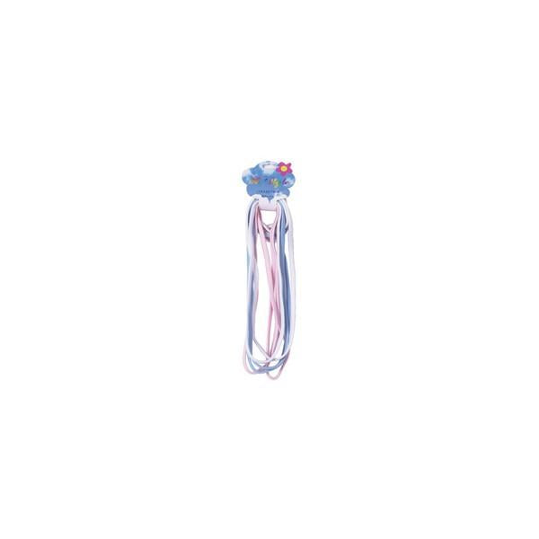Headwrap Elastic Holder Two Sizes Pastel, 12/PK