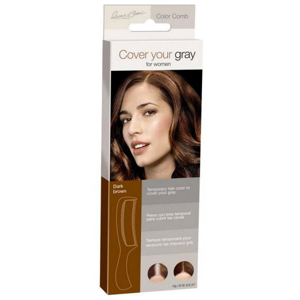 Cover Your Gray Color Comb Dark Brown 0.33 oz