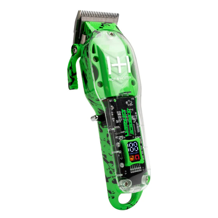 Hot Hotter Professional Rechargeable Clippers Space Green