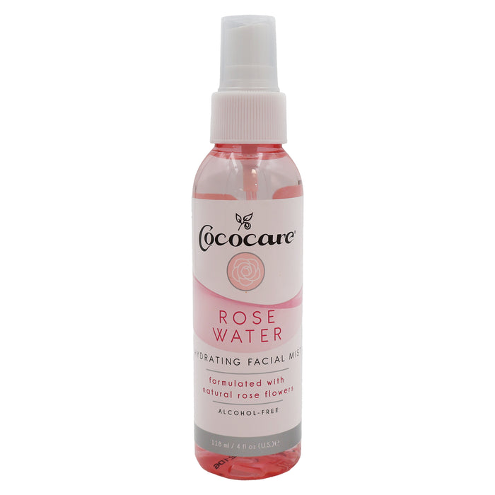Cococare Rose Water Hydrating Facial Mist, 4 Oz.