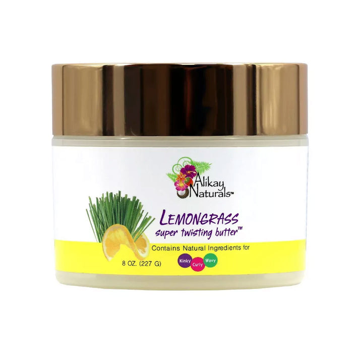 Alikay Naturals Lemongrass Super Twisting Butter 8 Oz.