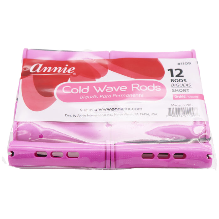 Annie Cold Wave Rod Purple Short, Diameter 7/10, 12/PK