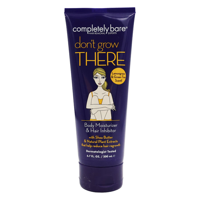 Completely Bare don't grow THERE Body Moisturizer & Hair Inhibitor 6.7 Oz.