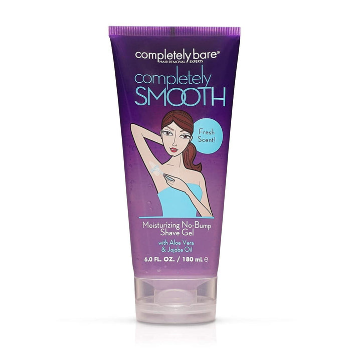 Completely Bare Completely Smooth Moisturizing No Bump Shave Gel 6 Oz.