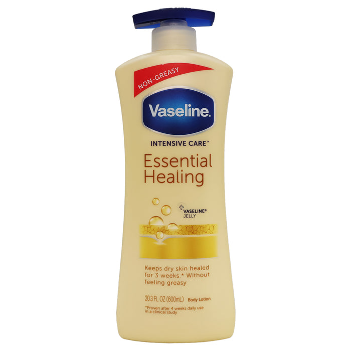 Vaseline Intensive Care Essential Healing Body Lotion, 20.3 Oz.