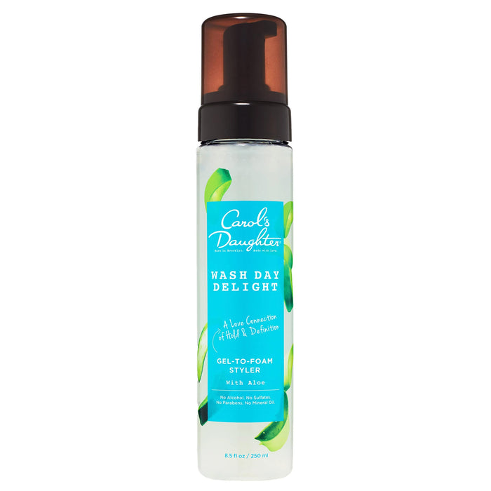 Carol's Daughter Wash Day Delight Hair Gel to Foam Styler Aloe, 8.5 Oz.