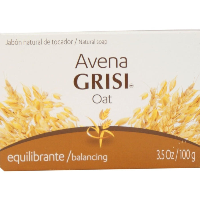 Avena Grisi Natural Oat Soap Balancing With including ingredients 3.5 Oz.