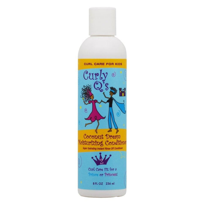 Curls Curly Q's Coconut Dream Moisturizing Conditioner 8 Oz.