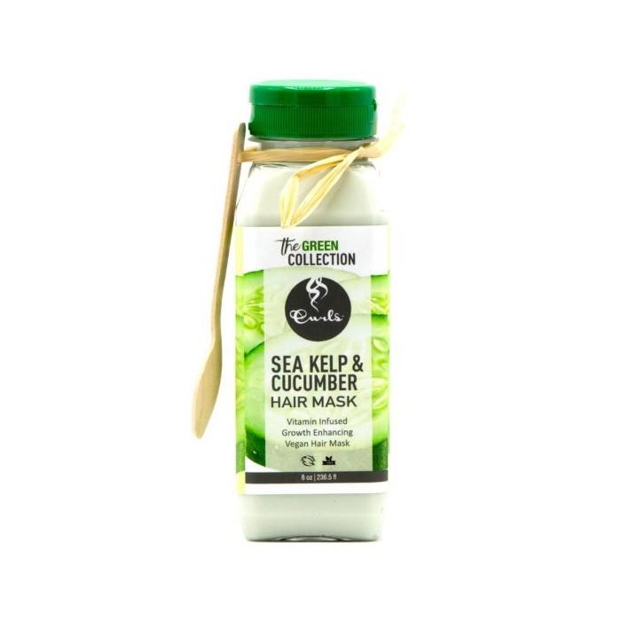 Curls The Green Collection Sea Kelp Cucumber Hair Mask 8 Oz