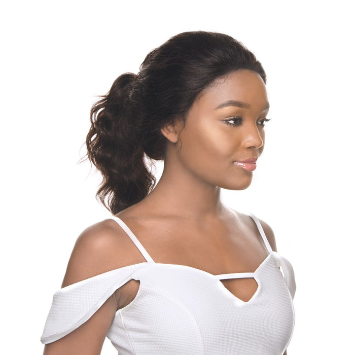 360 All-Around Pandora Human Hair Wig,Black