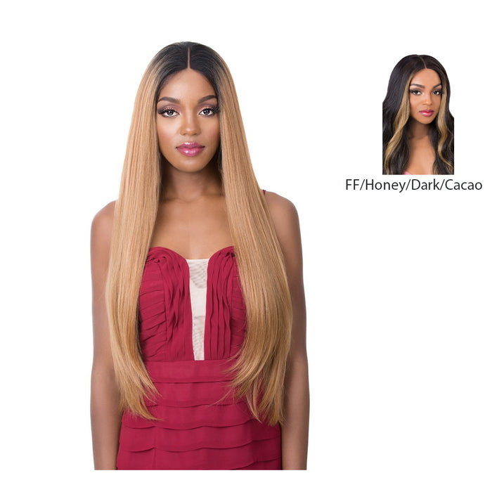 100 Percent Round Human Hair, Full Lace Mix,FF Honey Dark Cacao