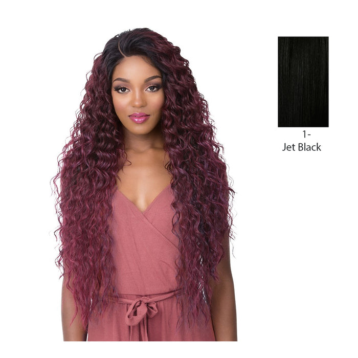 100 Percent Human Hair Blend Wig 360 Circular Frontal Lace Wig,Black