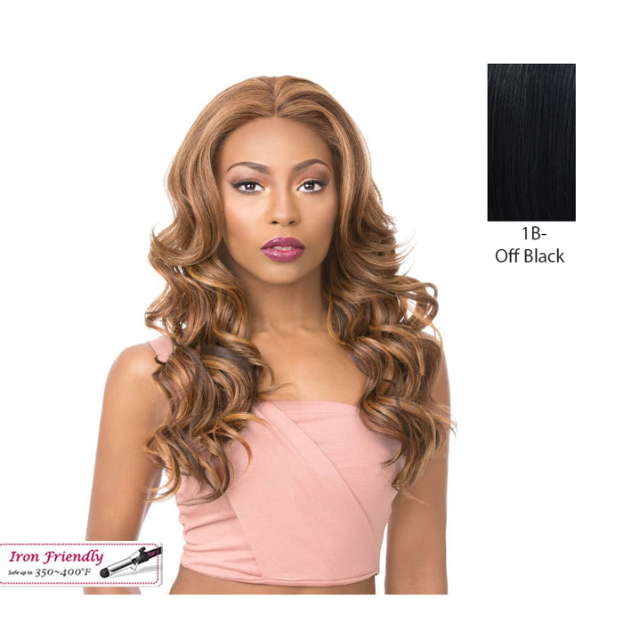 360 All-Round Deep Lace Wig Tarumi,Off Black