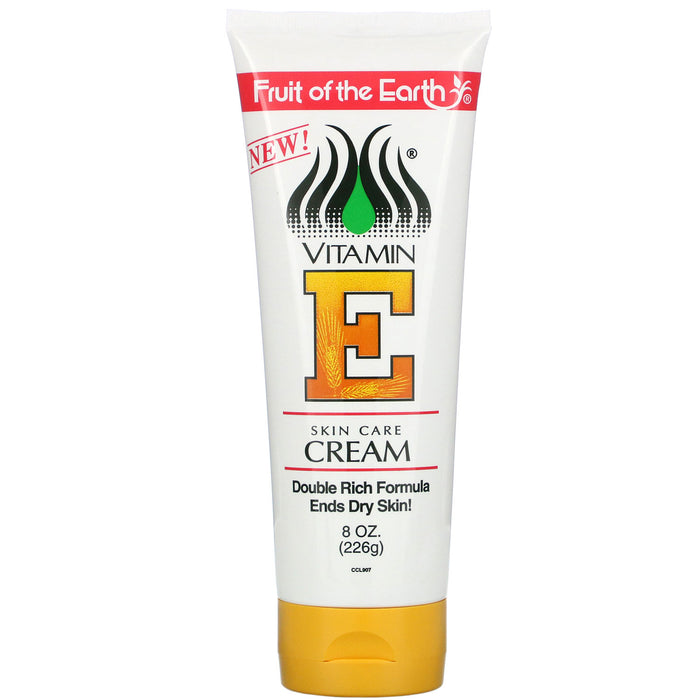 Fruit Of The Earth Vitamin E Skin Care Cream Double Rich Formula 8 Oz.