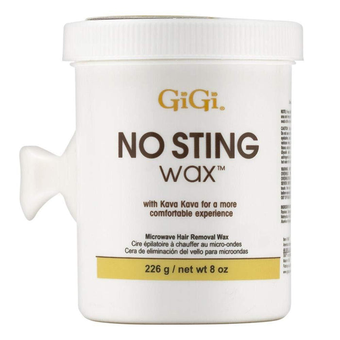 GiGi No Sting Wax with Kava Kava Microwave Hair Removal Wax 8 Oz.