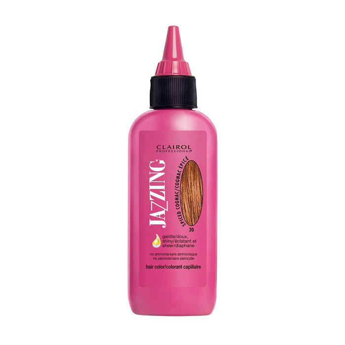 CLAIROL Jazzing Gentle Temporary Semi Permanent Hair Color #30 SPICED COGNAC