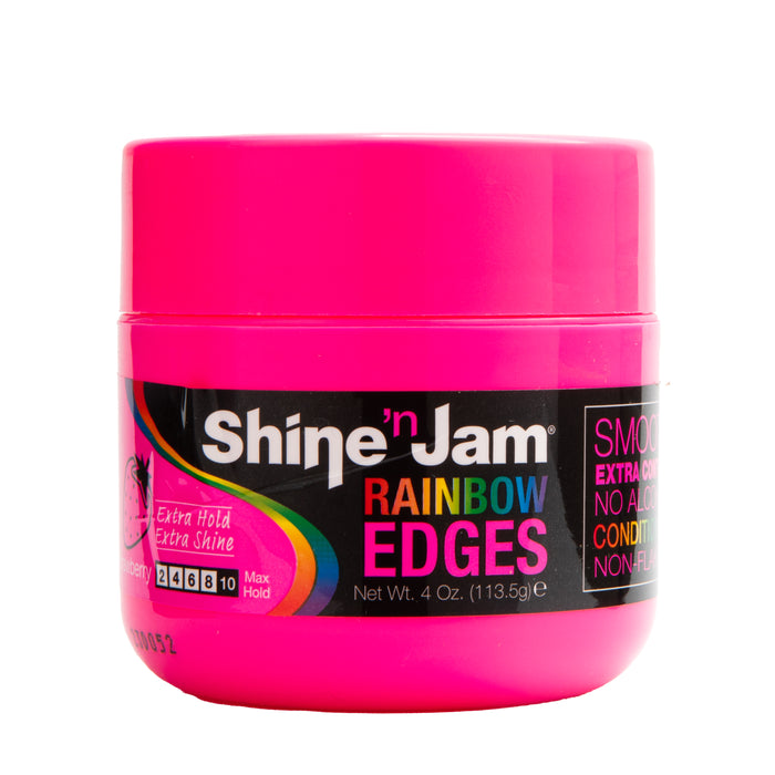 Ampro Shine N Jam Rainbow Edges, Strawberry, 4 Oz.