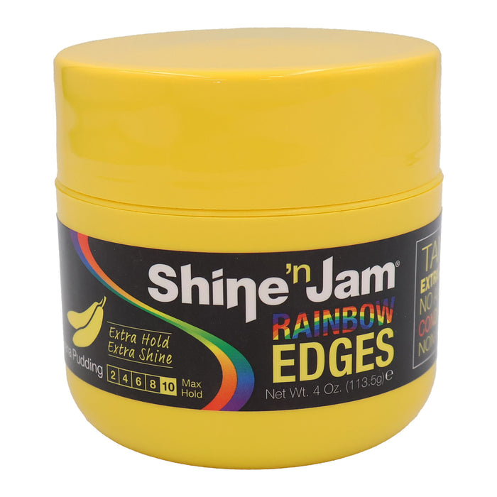Ampro Shine N Jam Rainbow Edges, Banana Pudding, 4 Oz
