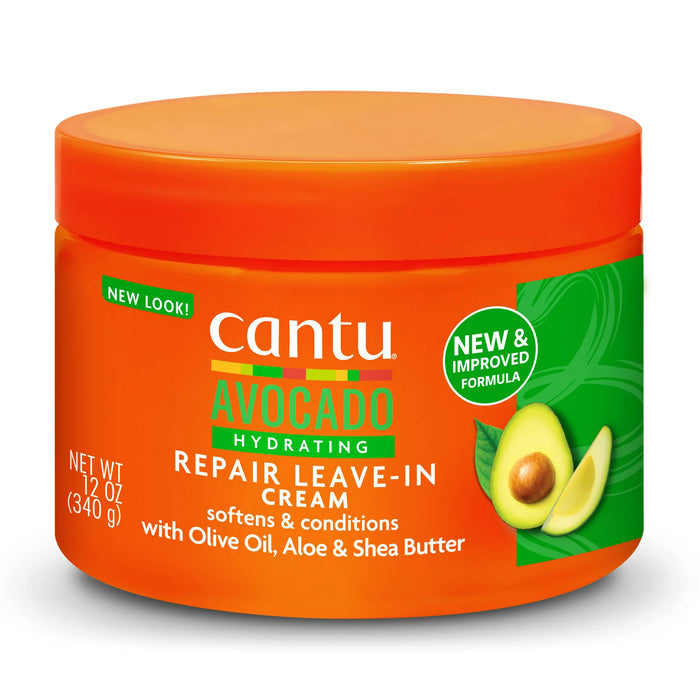 Cantu Avocado Leave-In Conditioner Cream, 12 Oz.