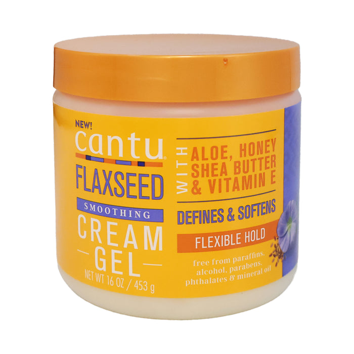 Cantu Flaxseed Smoothing Cream Gel, 16 Oz.