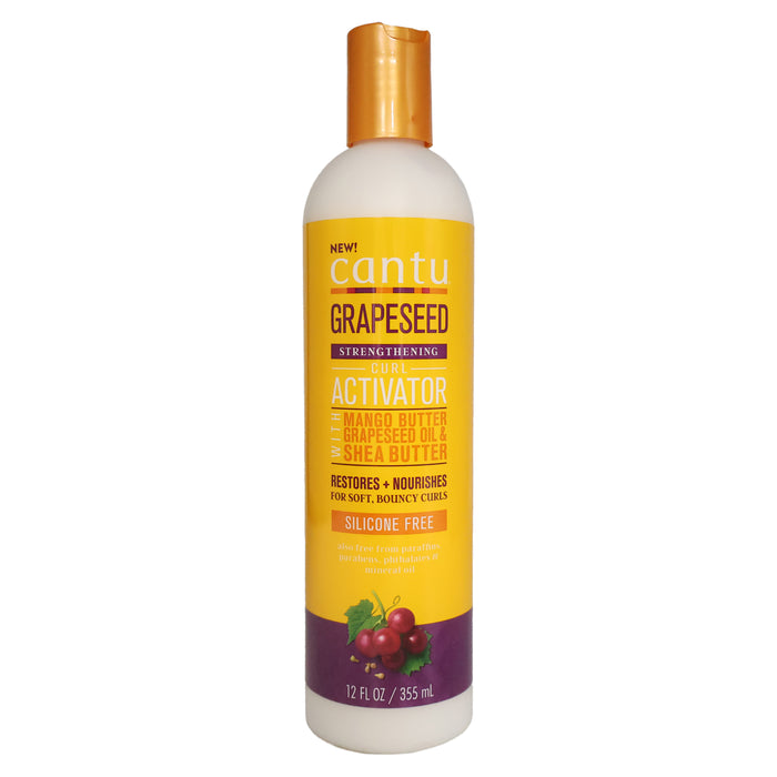 Cantu Grape Seed Curl Activator Cream, 12 Oz.