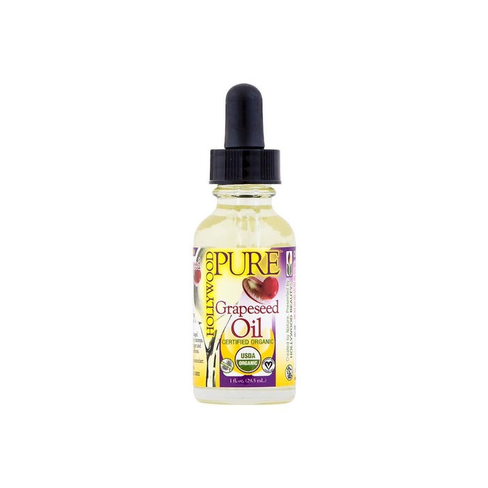 Hollywood Beauty Pure Organic Grape Seed Oil1 Oz.