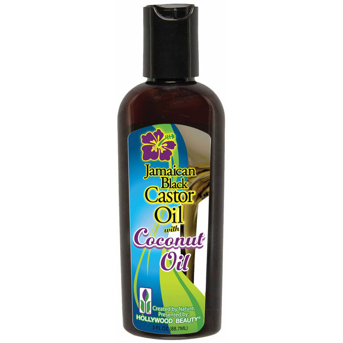 Hollywood Jamaican Black Castor Oil With Coconut Oil 3 Oz.