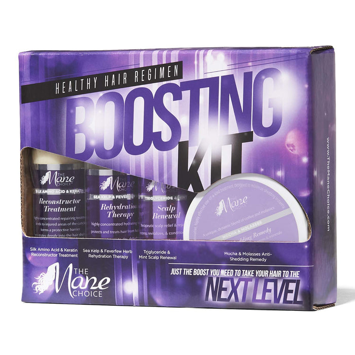 The Mane Choice Healthy Hair Regimen Boosting Kit