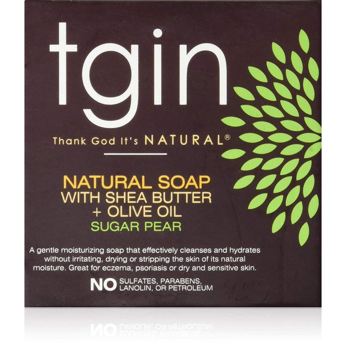 Thank God It's Natural Olive Oil Soap Sugar Pear 4 Oz.