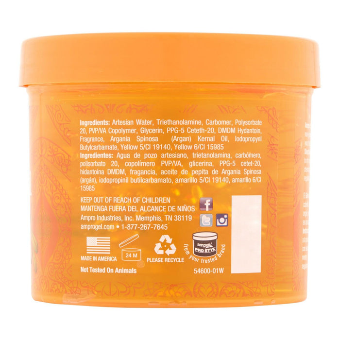 Ampro Argan Oil Gel, 15 Oz.