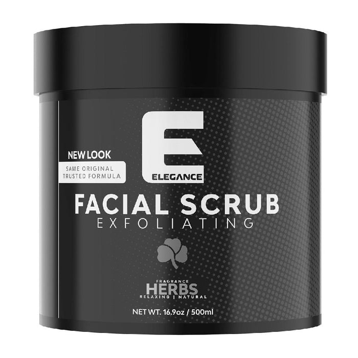 Elegance Barber Facial Fresh Scrub "Mixed Herbs" 16.9 Oz.