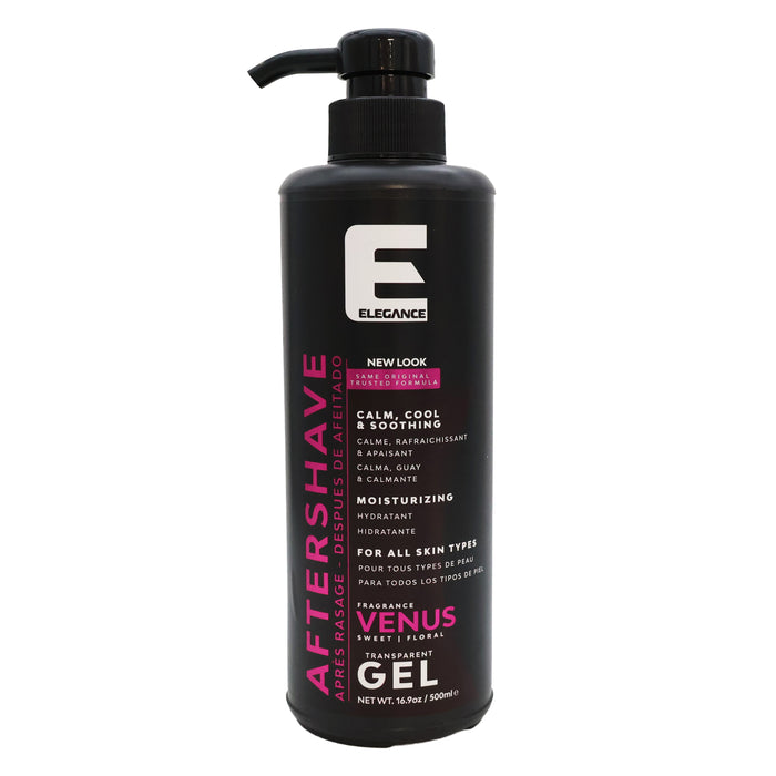 Elegance Aftershave Gel Venus, 16.9 Oz.