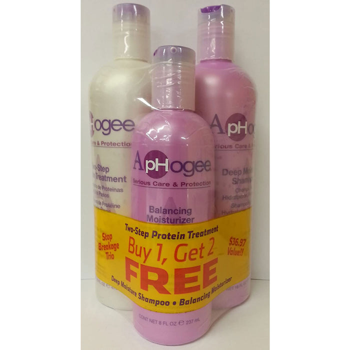 Aphogee Trio Two-step Protein Balkar Treatment 16 Oz.