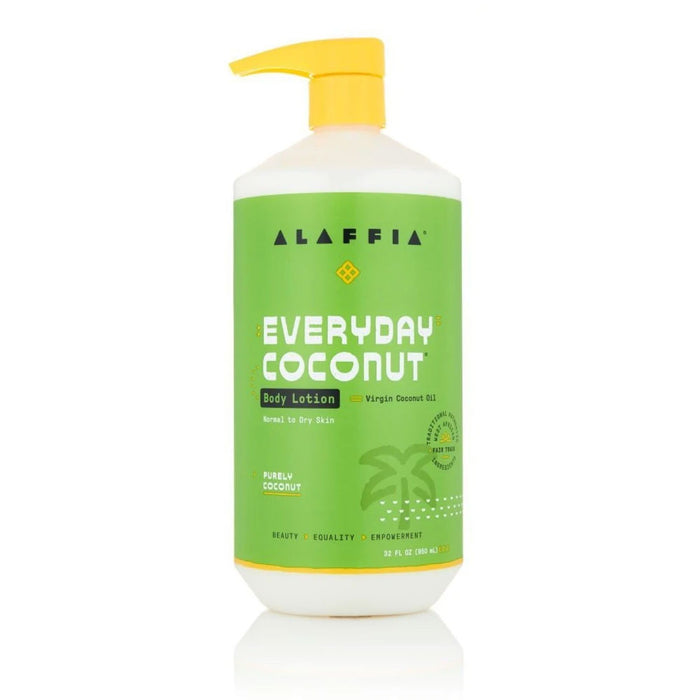Alaffia Body Lotion Purely Coconut 32 Oz.