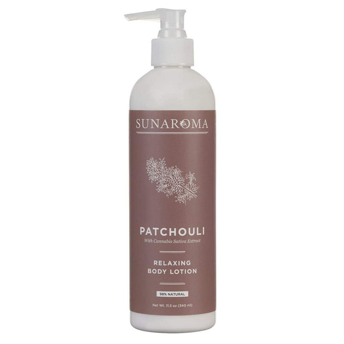 Sunaroma Patchouli Relaxing Body Lotion 11.5 Oz.