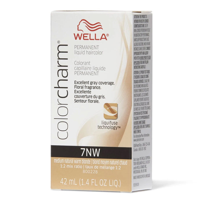 Wella Color Charm 7NW Malibu Blonde, 1.4 Oz.