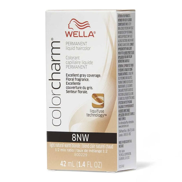 Wella Color Charm 8NW Natural With Blonde, 1.4 Oz.