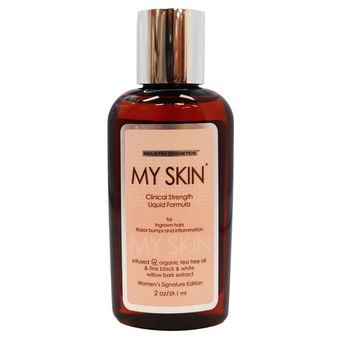 My Skin Clinical Strength Liquid Formula for Ingrown Hairs, Razor Bumps for Women 2 Oz.