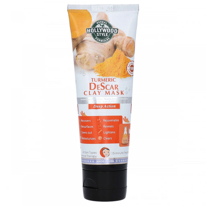 Hollywood Style Turmeric DeScar Clay Mask 3.2 Oz.