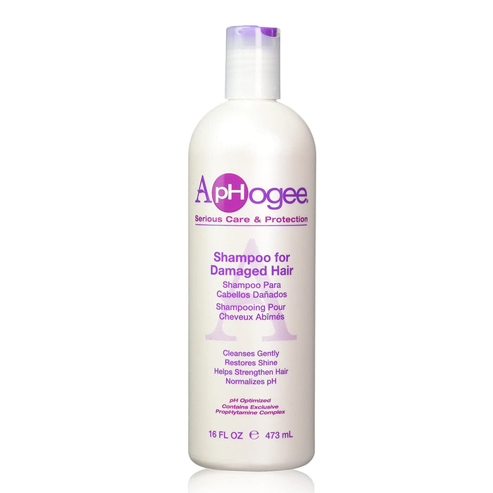 Aphogee Shampoo for Damaged Color Treated Hair, 16 Oz