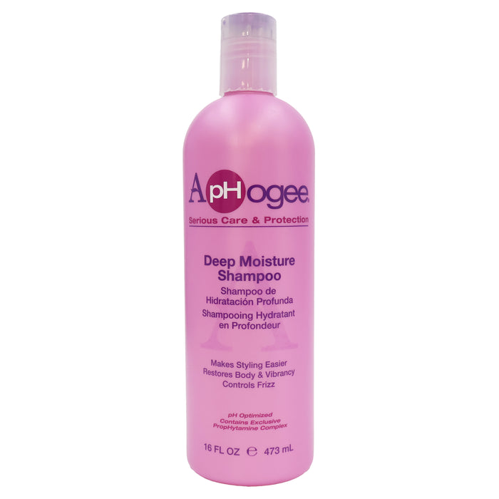 Aphogee Deep Moisture Shampoo, 16 Oz