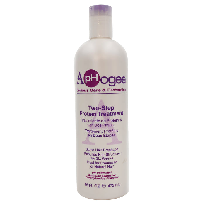 ApHogee Two-step Treatment Protein for Damaged Hair, 16 Oz