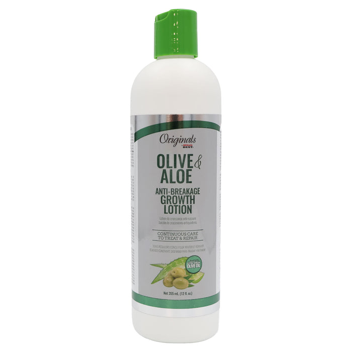 Africa's Best Organic Olive Oil Moist Growth Lotion, 12 Oz.