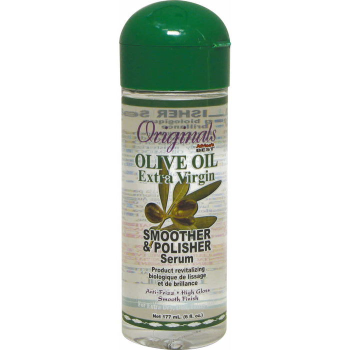 Africa's Best Organic Olive Oil Extra Virgin Smoother Polisher Serum, 6 Oz.