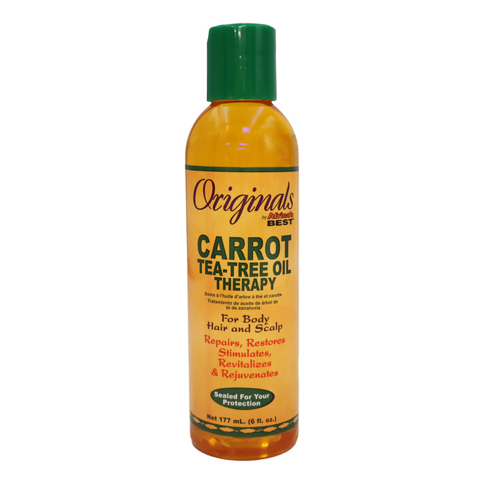 Africa's Best Organic Carrot Tea Tree Oil Therapy, 6 Oz.