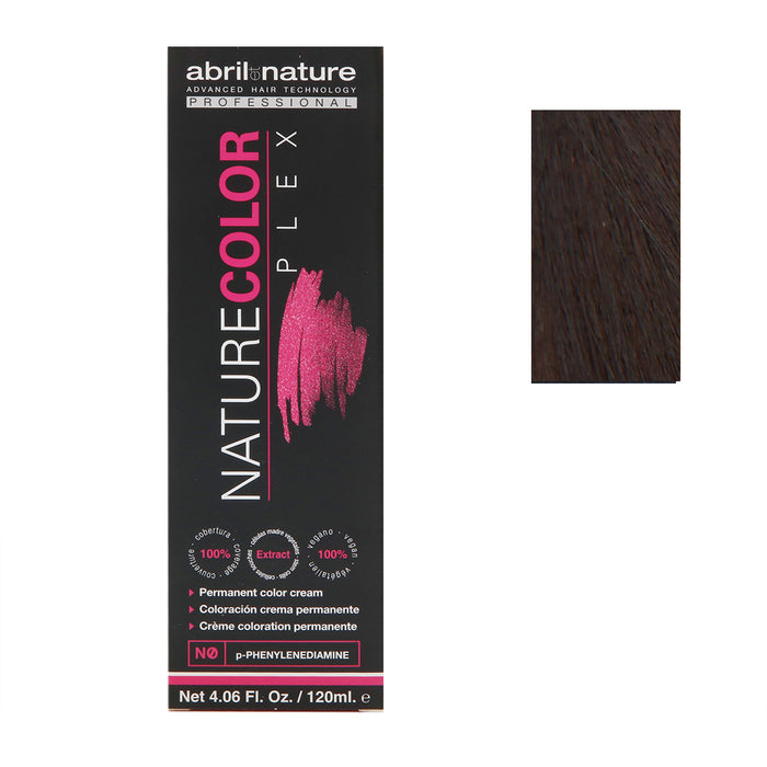 Abril Nature Plex Color 4.90 ,Beige Chocolate,Black,4.05 Oz.