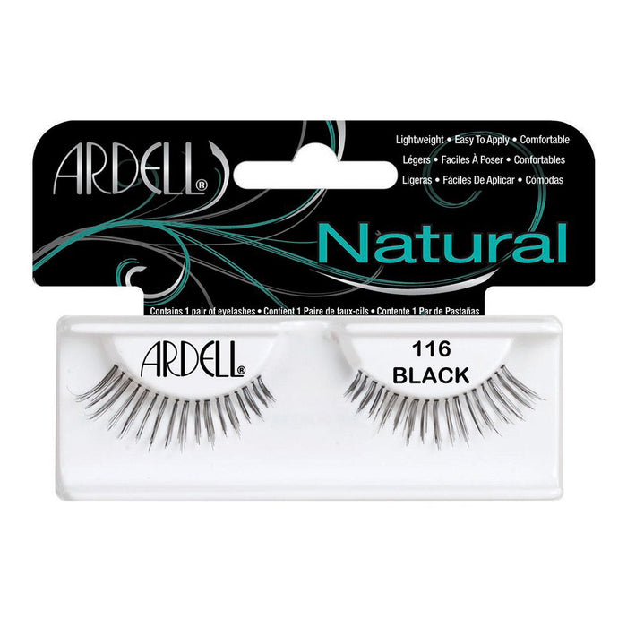 Ardell Professional Natural Lightweight Lashes, 116 Black