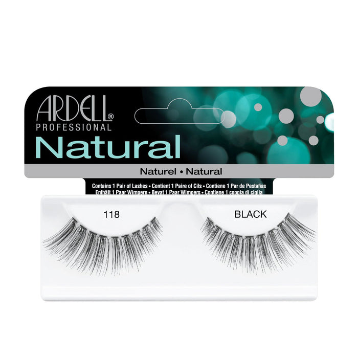 Ardell Professional Natural Lightweight Lashes, 118 Black
