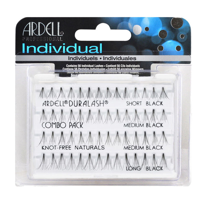 Ardell Individual Combo Knot Free Flares Black Combo